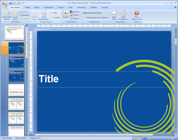 how-to-create-master-slides-in-powerpoint-2007-otago-polytechnic